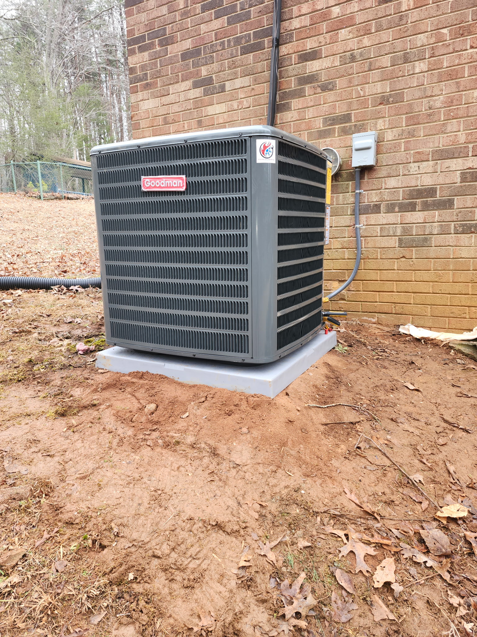 Heat Pump installation for a home in Winston-Salem, NC