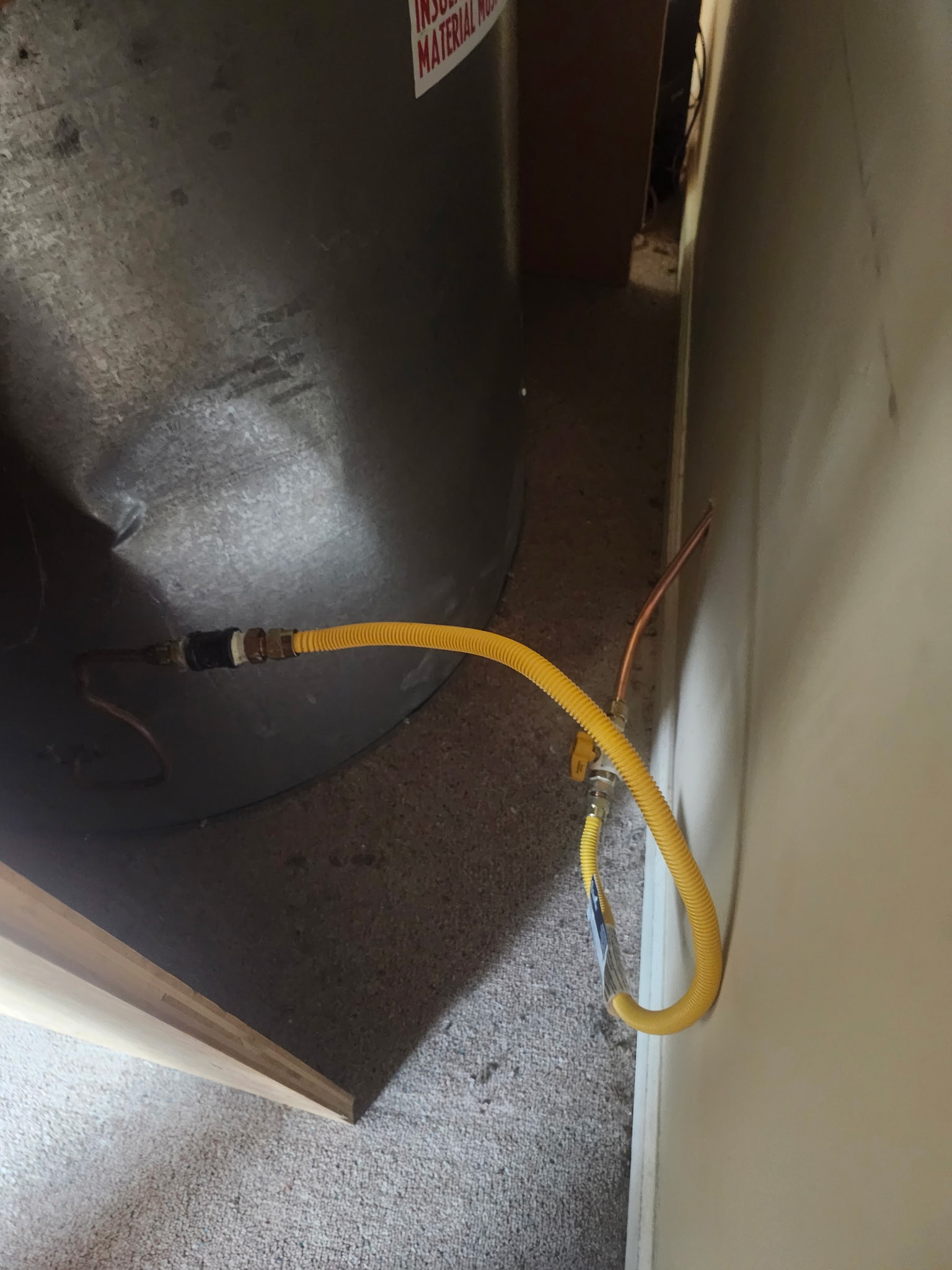Gas line work done for a home in Salisbury, NC